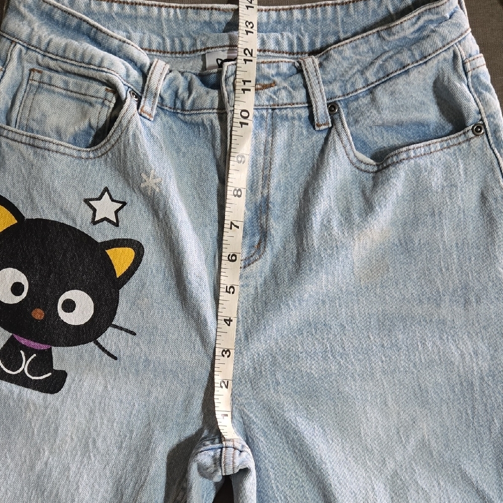 Sanrio Light Blue Jeans with Chococat and Purple Moon.. - Picture 14 of 16